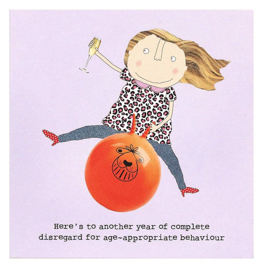 Funny Cards | Rosie Made A Thing Rosie Made A Thing 'Disregard' Birthday Card