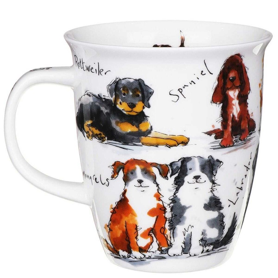 Pet Accessories | Dunoon Dunoon Messy Dogs Nevis Shape Mug