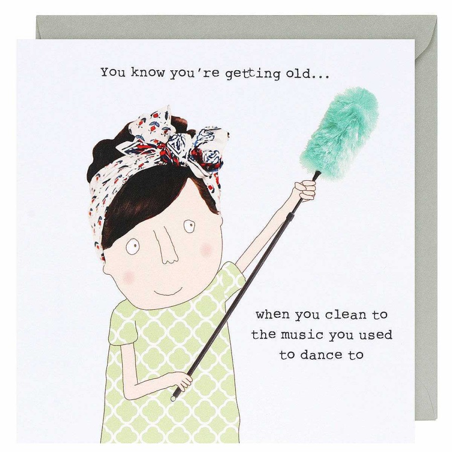 Funny Cards | Rosie Made A Thing Rosie Made A Thing Clean To Music Greetings Card