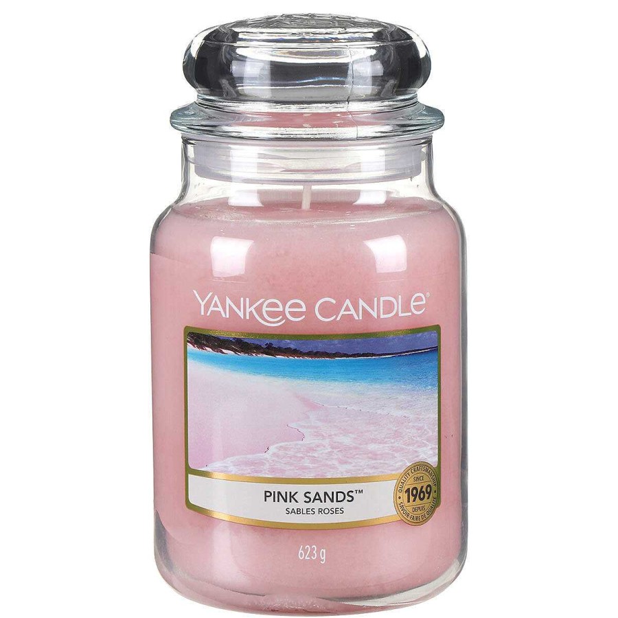 Jar Candles | Yankee Candle Yankee Candle Pink Sands Large Jar Candle