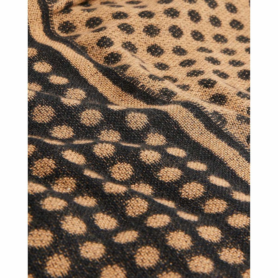 Scarves | Ted Baker Ted Baker Jasony Camel Dot Woven Scarf