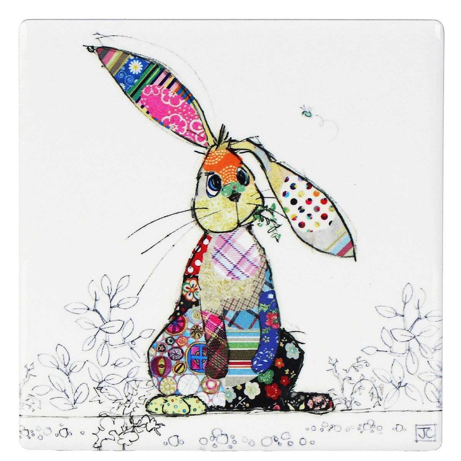 Coasters & Placemats | Bug Art Bug Art Binky Bunny Coaster