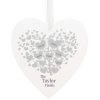 Mum | Temptation Gifts Personalised 'Family Tree' Large Wooden Heart Hanging Decoration