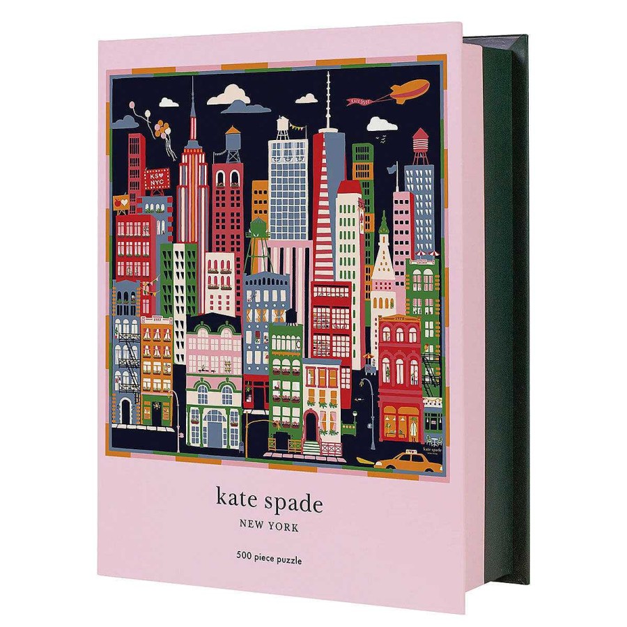 Jigsaw Puzzles | Kate Spade New York Kate Spade New York City That Never Sleeps 500 Piece Jigsaw Puzzle