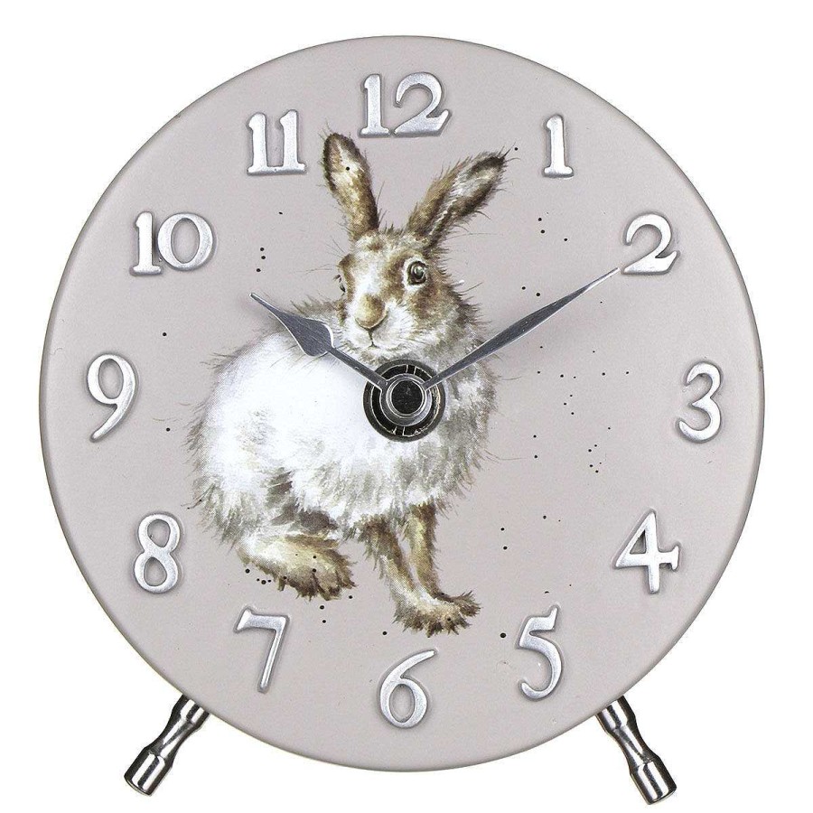 Clocks & Alarms | Wrendale Wrendale Hare Mantel Clock