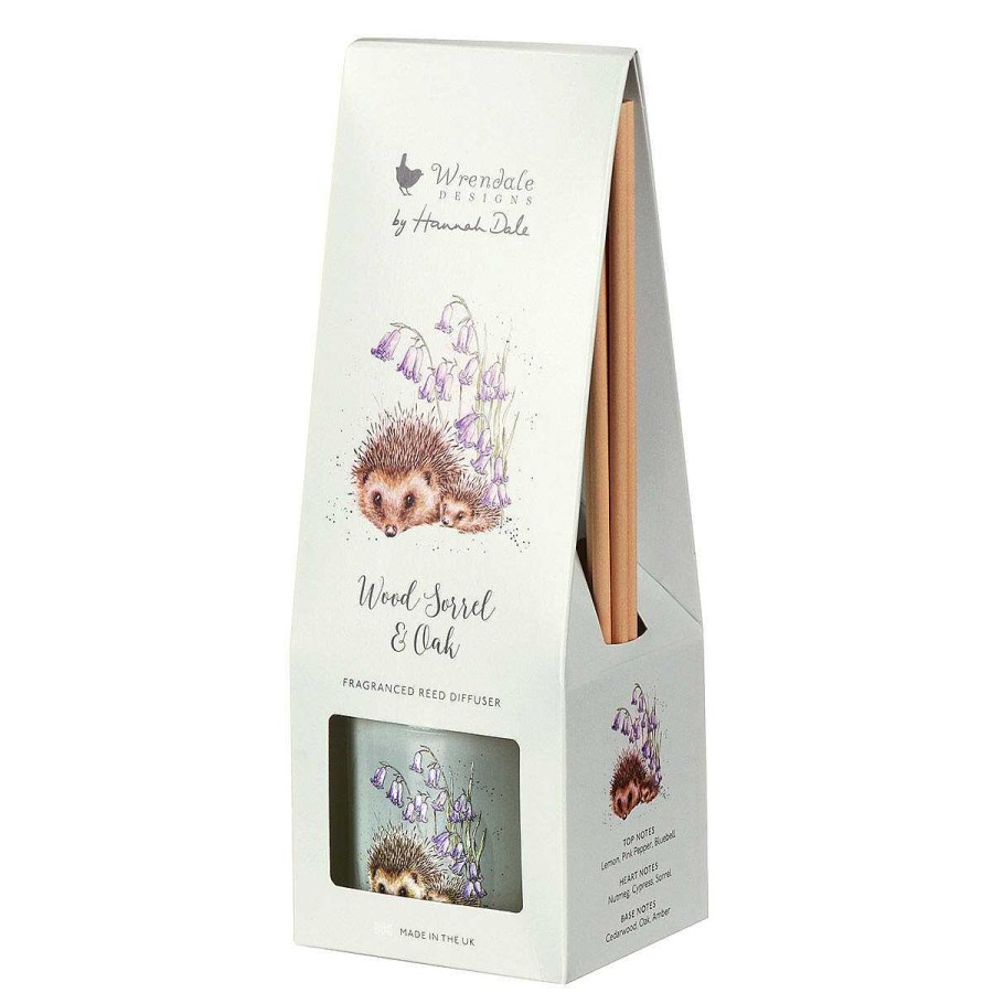 Reed Diffusers | Wrendale Wrendale 'Love And Hedgehugs' Woodland Hedgehog Reed Diffuser