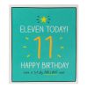 Age Cards | Happy Jackson Happy Jackson 11 Today Birthday Card