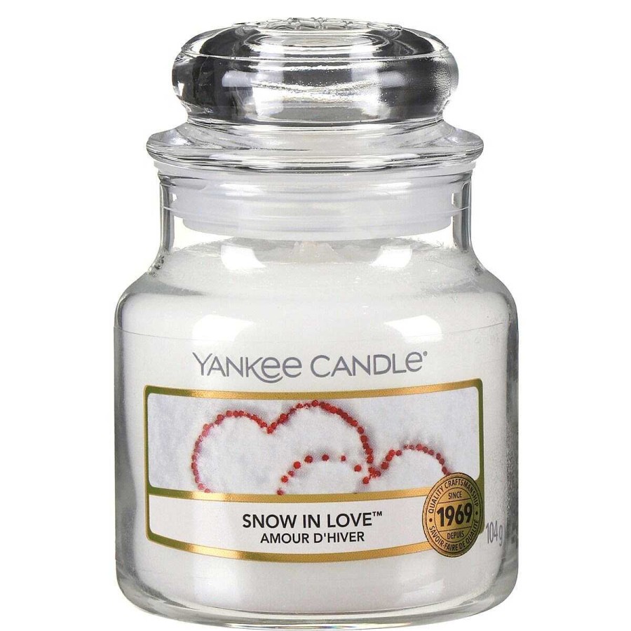 Jar Candles | Yankee Candle Yankee Candle Snow In Love Small Jar Candle