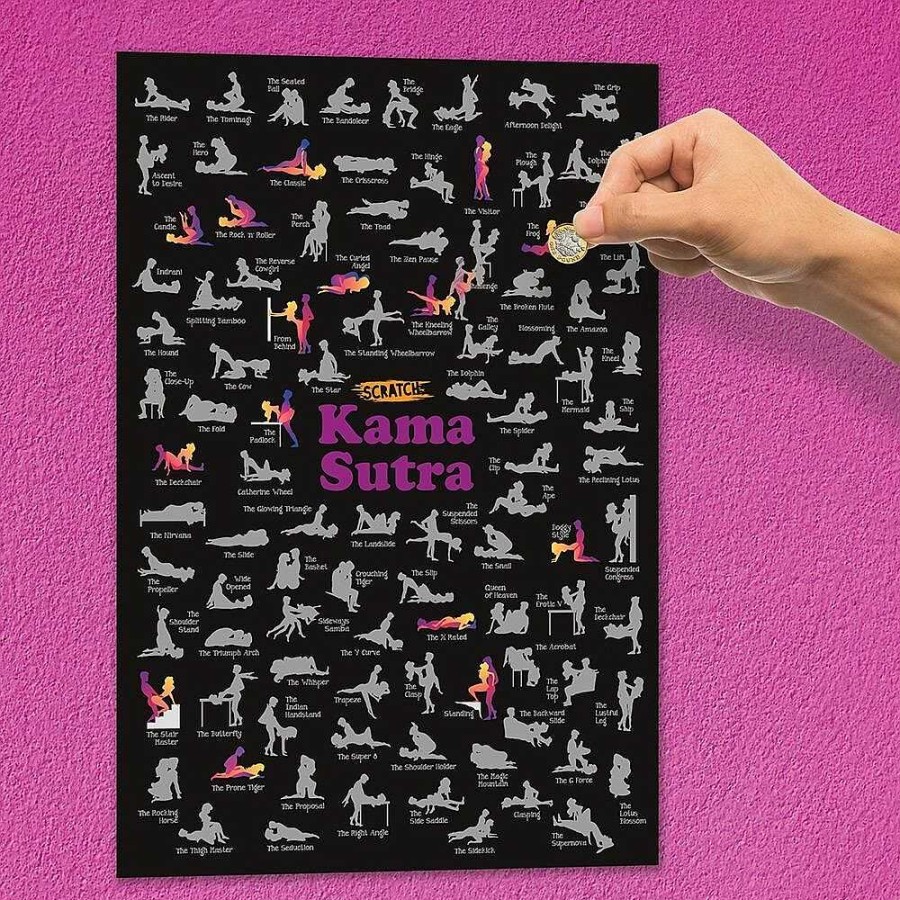 Office | The Source The Source Kama Sutra A2 Scratch Poster