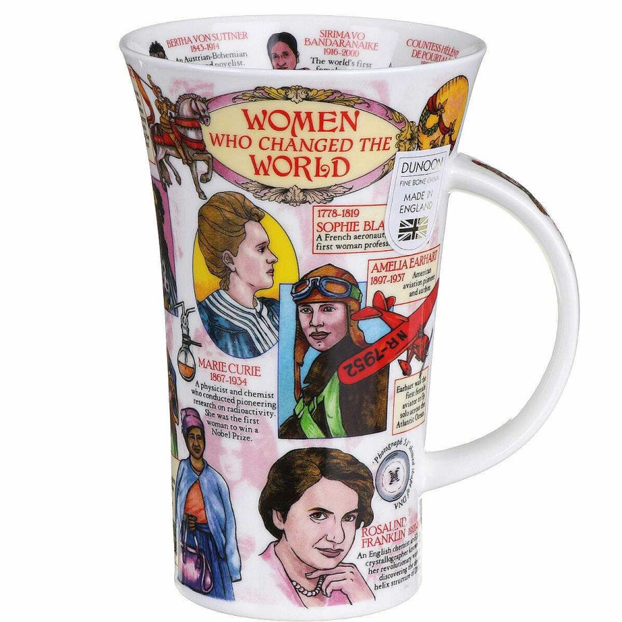 Mugs | Dunoon Dunoon Women Who Changed The World Glencoe Shape Mug