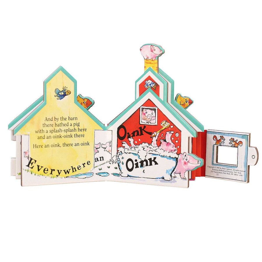 Children'S Books | Temptation Gifts Old Macdonald'S Barn Mini House Book