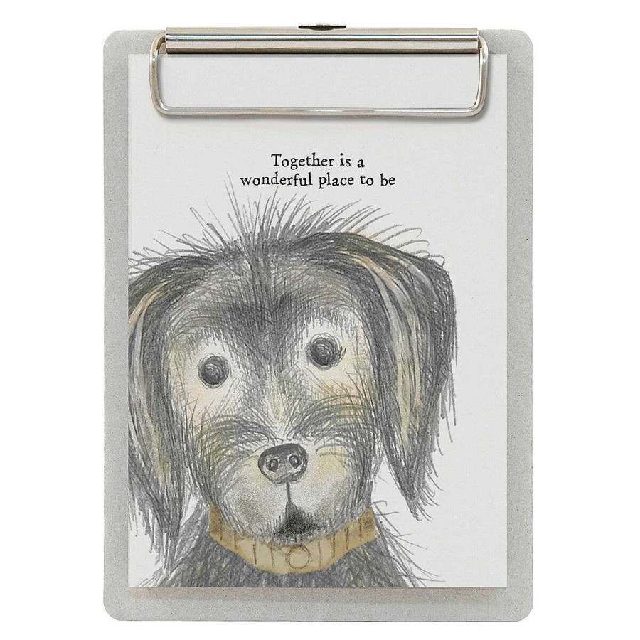 Memo Pads & Jotters | East of India East Of India 'Together Is Wonderful' Dog Clip Pad