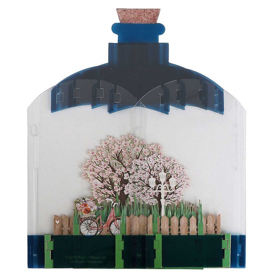 Romantic Cards | Alljoy Design Alljoy Design Cherry Blossom 3D Keepsake Art Bottle