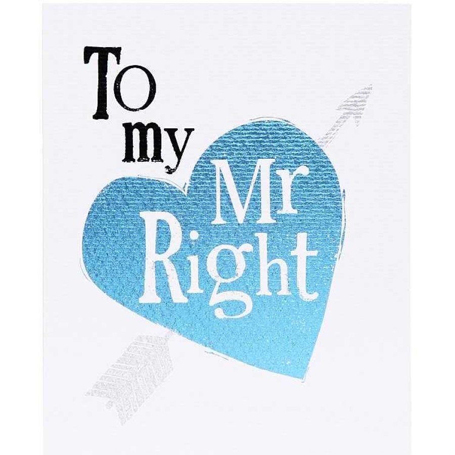 Cards For Him | The Bright Side The Bright Side Mr Right Greetings Card