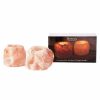 Candle Accessories | Widdop & Co Widdop & Co Himalayan Rock Salt Set Of 2 Tealight Holders