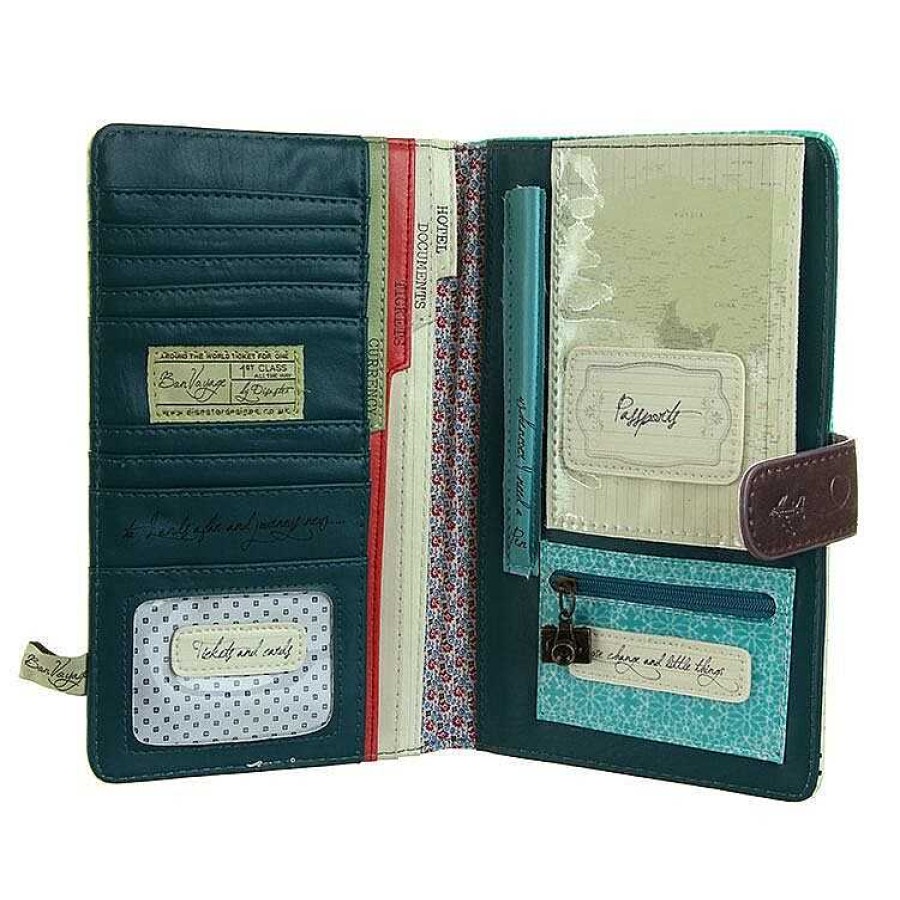 Travel Accessories | House Of Disaster House Of Disaster Bon Voyage Travel Wallet