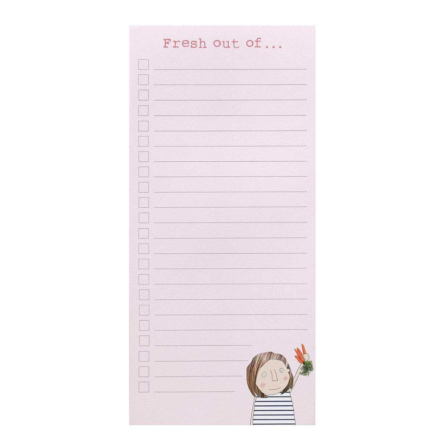 Magnetic Fridge Pads | Rosie Made A Thing Rosie Made A Thing Fine Day Magnetic Shopping List Pad