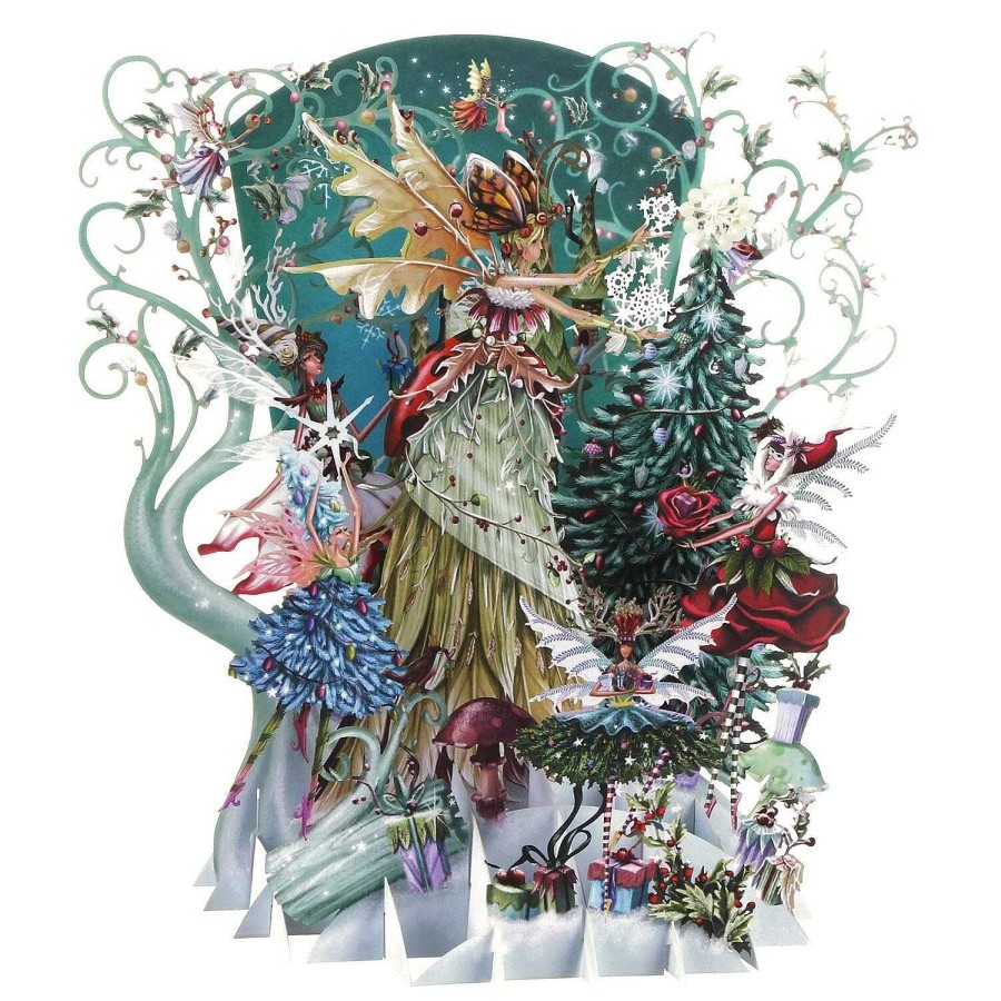 3D Cards | Me & McQ Me & Mcq 'Fairy Queen' 3D Christmas Card