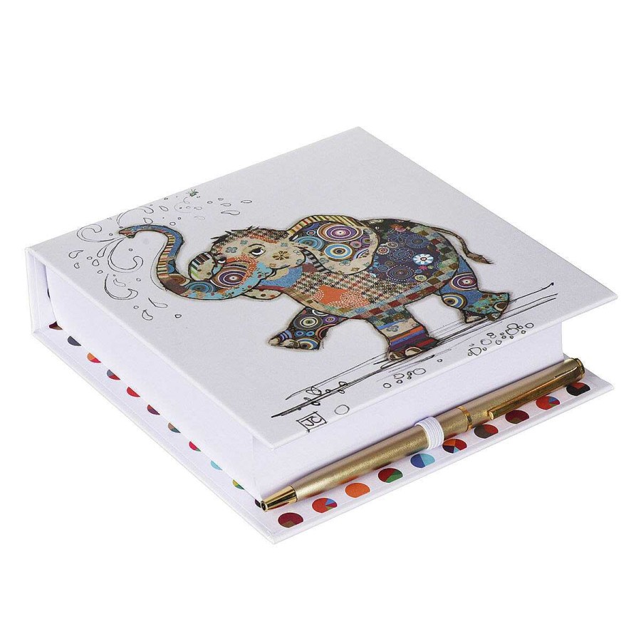 Memo Pads & Jotters | Bug Art Bug Art Eddie Elephant Memo Pad & Pen