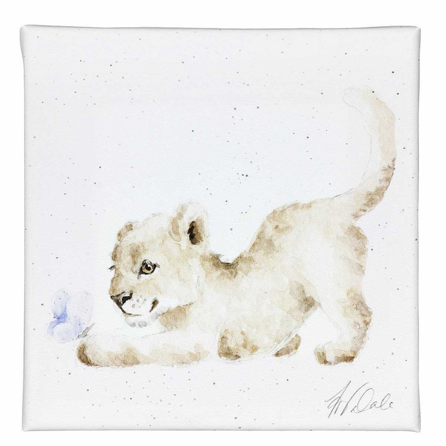 Baby'S Room Decorations | Wrendale Wrendale 'A-Roar-Able' Lion Small Canvas