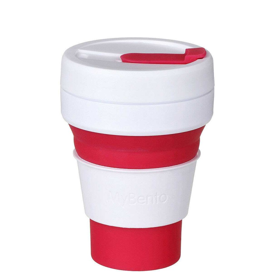 Travel Mugs | Temptation Gifts Mybento Berry Collapsible Travel Cup