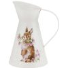 Jugs | Wrendale Wrendale Head Clover Heels Rabbit Flower Jug