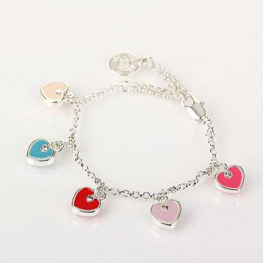 For Little Girls | Equilibrium Equilibrium Girls Heart Charm Bracelet