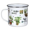 Gardening Accessories | Temptation Gifts Green Fingers Metal Mug