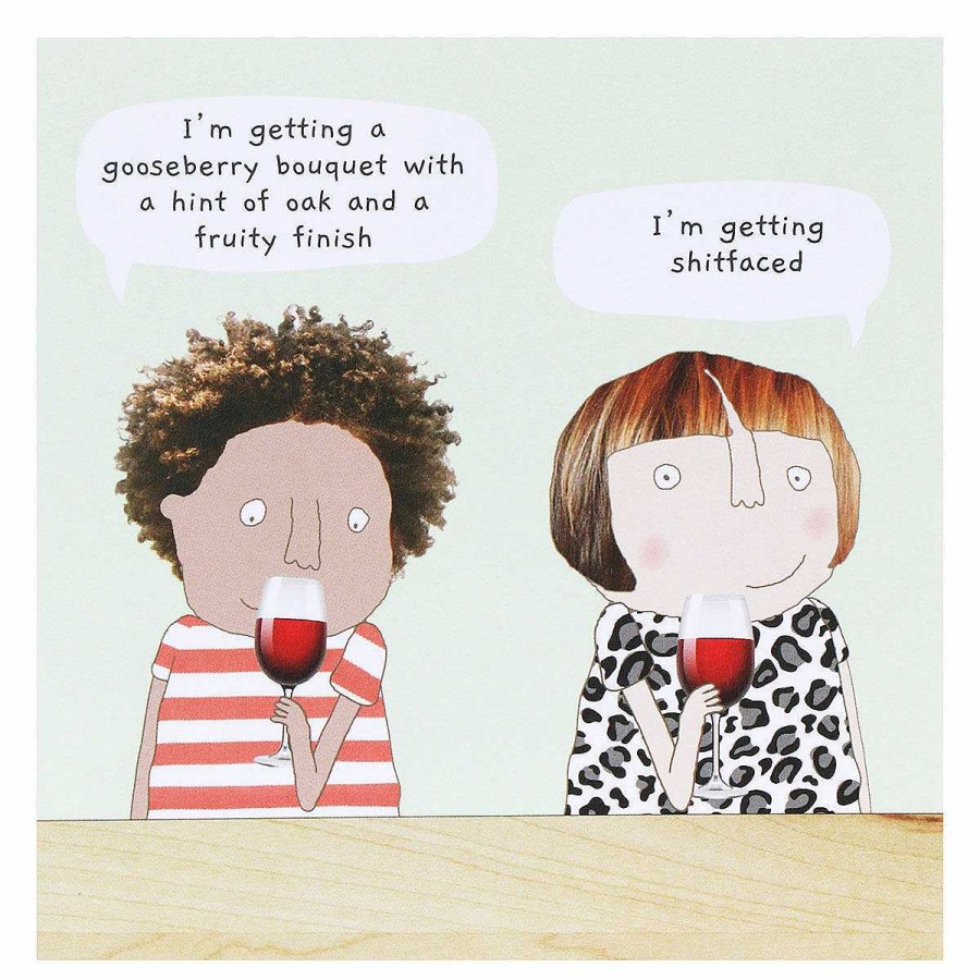 Funny Cards | Rosie Made A Thing Rosie Made A Thing Sh*T Faced Greetings Card