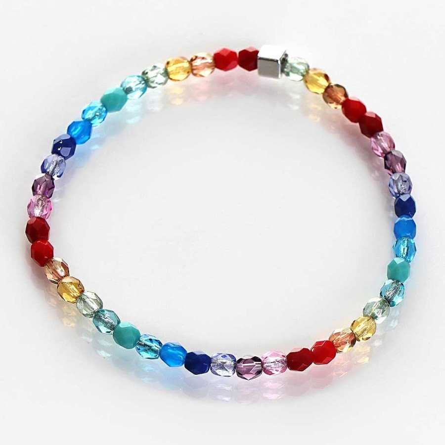 Bracelets | Carrie Elspeth Carrie Elspeth Sending Love And Rainbows Sentiment Bracelet