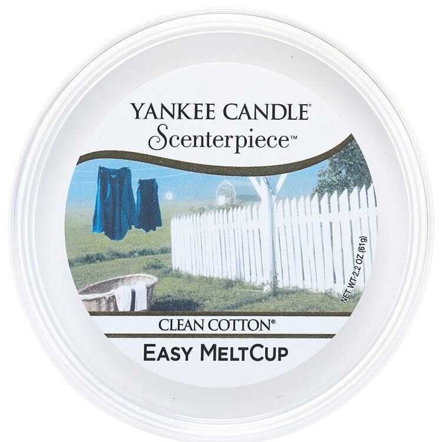 Wax Melts | Yankee Candle Yankee Candle Clean Cotton Scenterpiece Melt Cup