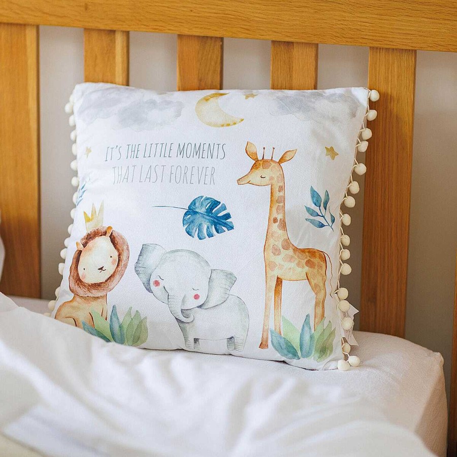 Soft Furnishings | Temptation Gifts Little Moments Safari Cushion