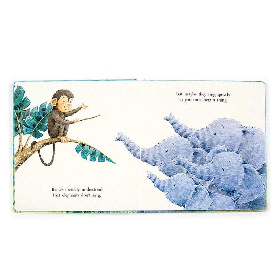 Books & Education | Jellycat Jellycat Elephants Can'T Fly Book