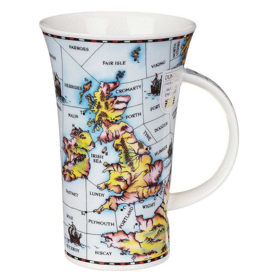 Mugs | Dunoon Dunoon Shipping Forecast Glencoe Shape Mug