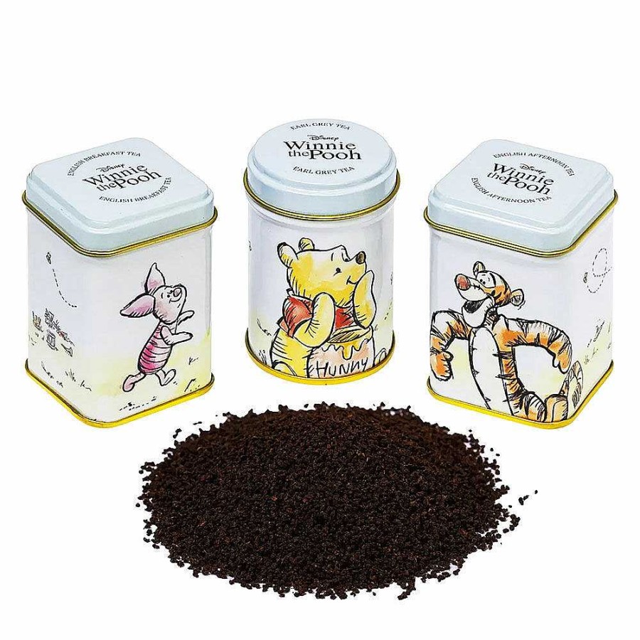 Tea | New English Teas New English Teas Disney Winnie The Pooh Set Of Three Mini Tins With Three Loose Tea Blends