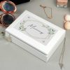 Jewellery Organisers | Temptation Gifts Personalised Botanical Butterfly Wooden Jewellery Box