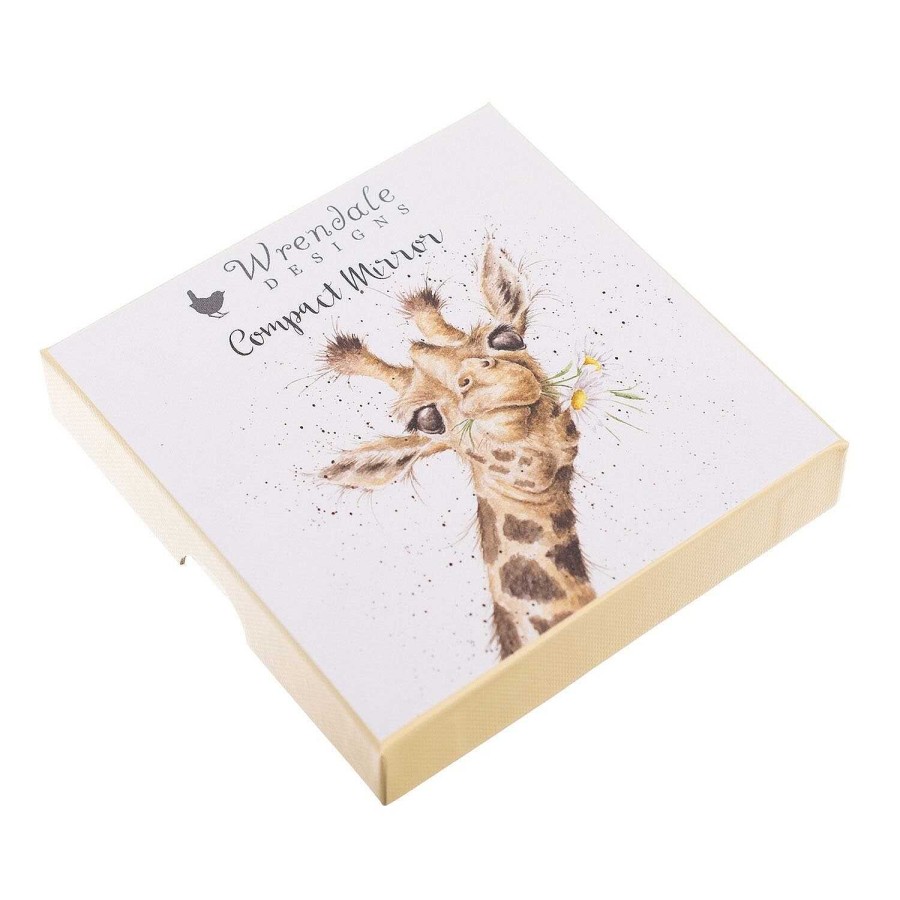 Compact Mirrors | Wrendale Wrendale Flowers Giraffe Compact Mirror