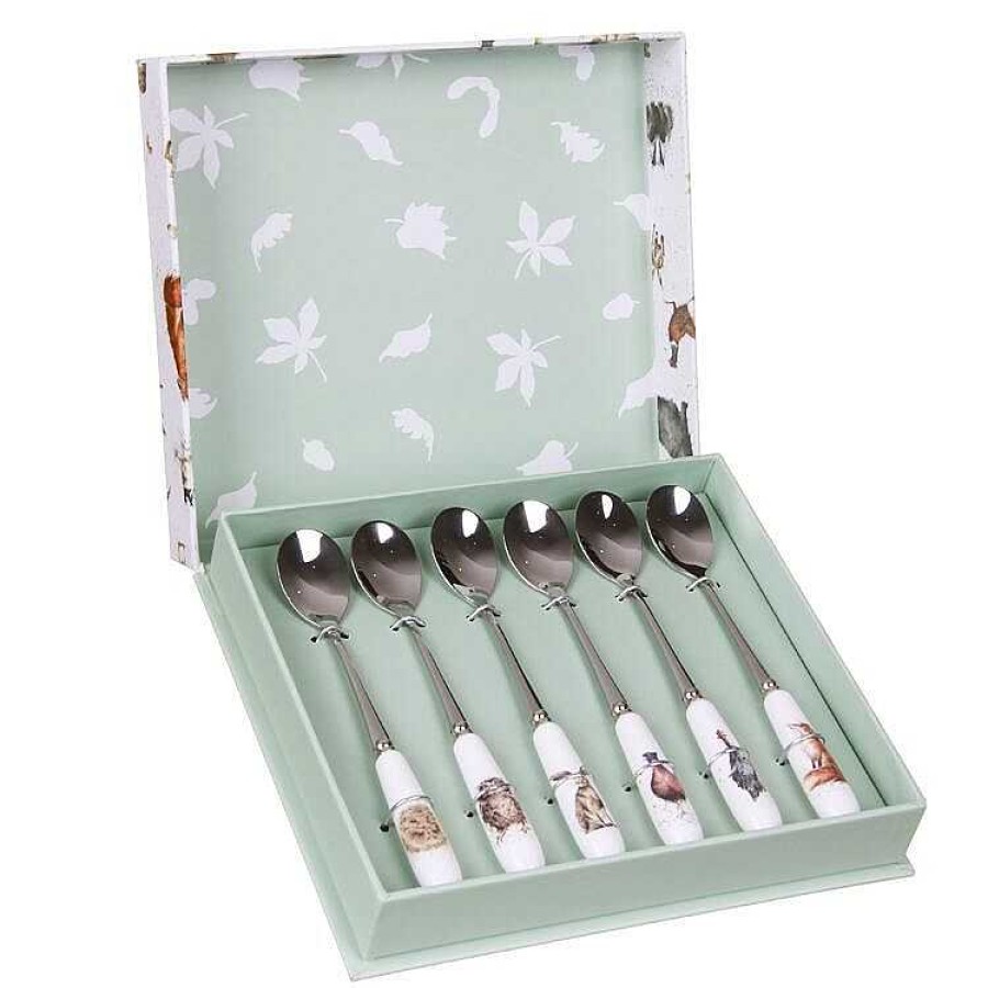 Other Kitchenware | Wrendale Wrendale Set Of 6 Animal Tea Spoons