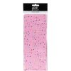 Wrapping Paper | Glick Glick Paper Salad Pink Stars Tissue Paper