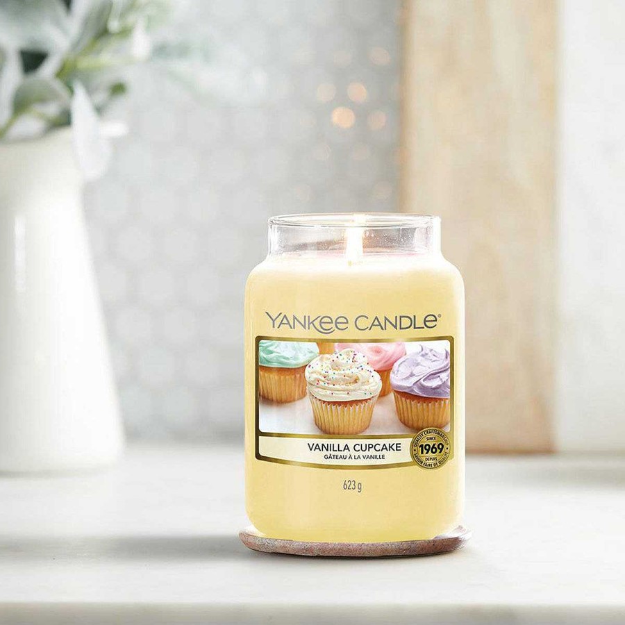 Jar Candles | Yankee Candle Yankee Candle Vanilla Cupcake Large Jar Candle