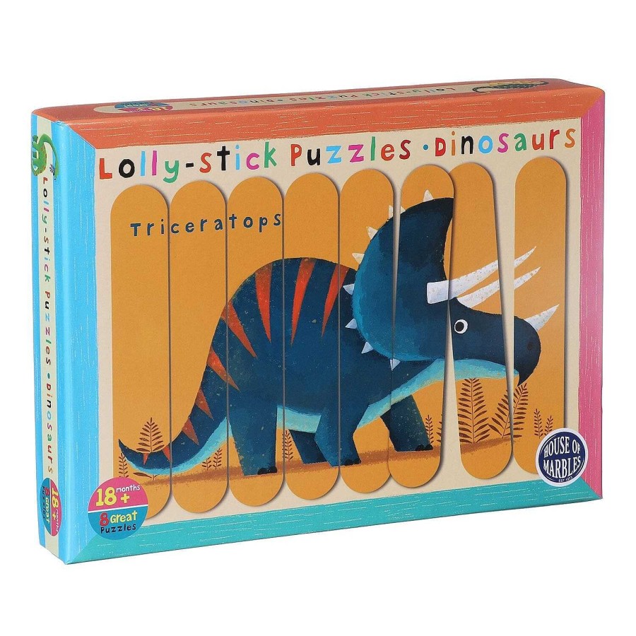 Children | Temptation Gifts Dinosaurs Lolly Stick Puzzles