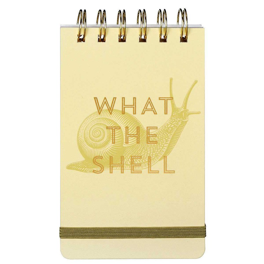 Stationery | Designworks Ink Designworks Ink Vintage Sass 'What The Shell' Small Spiral Notepad