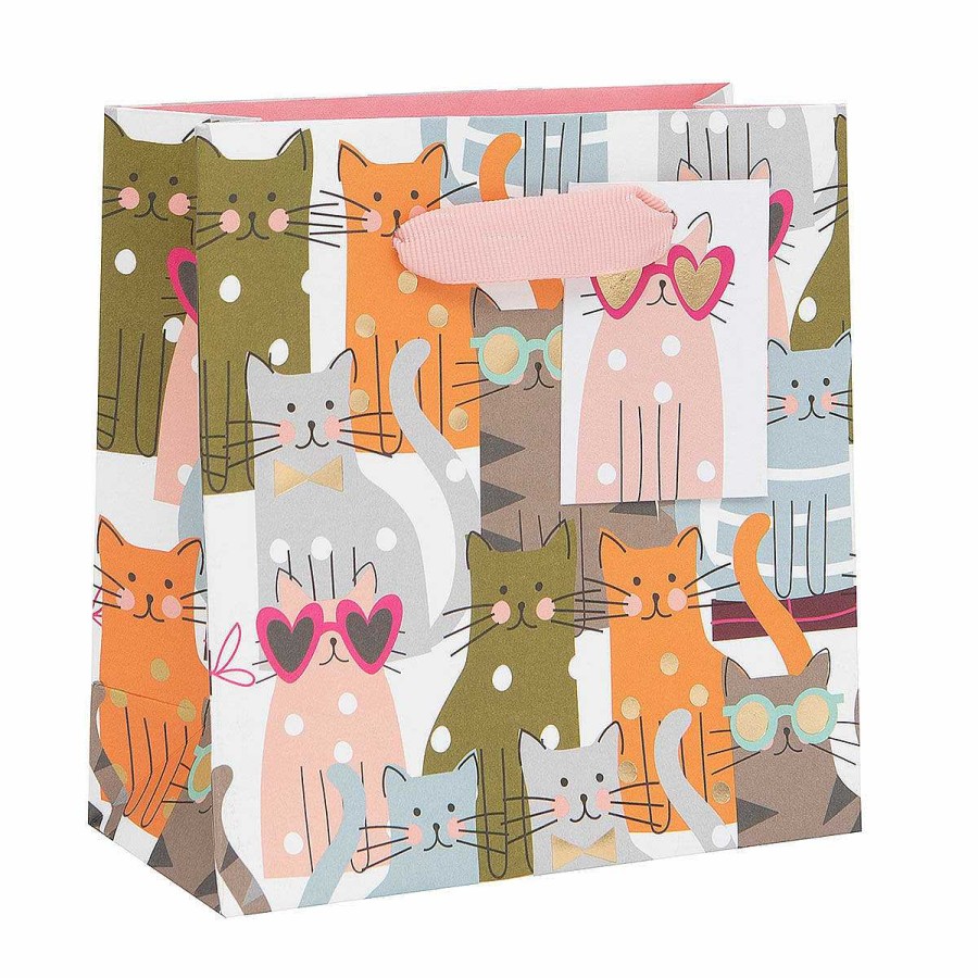 Small Gift Bags | Glick Glick Cats Small Gift Bag