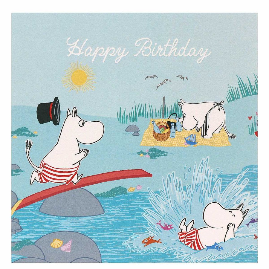 Tv & Book Characters Cards | Moomin Moomin 'Birthday Splash' Birthday Card