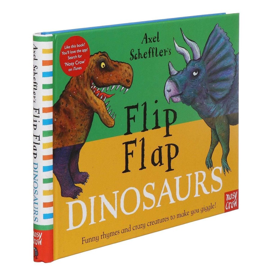 Children'S Books | Temptation Gifts Flip Flap Dinosaurs Book