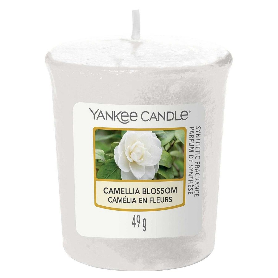 Votive Candles | Yankee Candle Yankee Candle Camellia Blossom Sampler Votive Candle