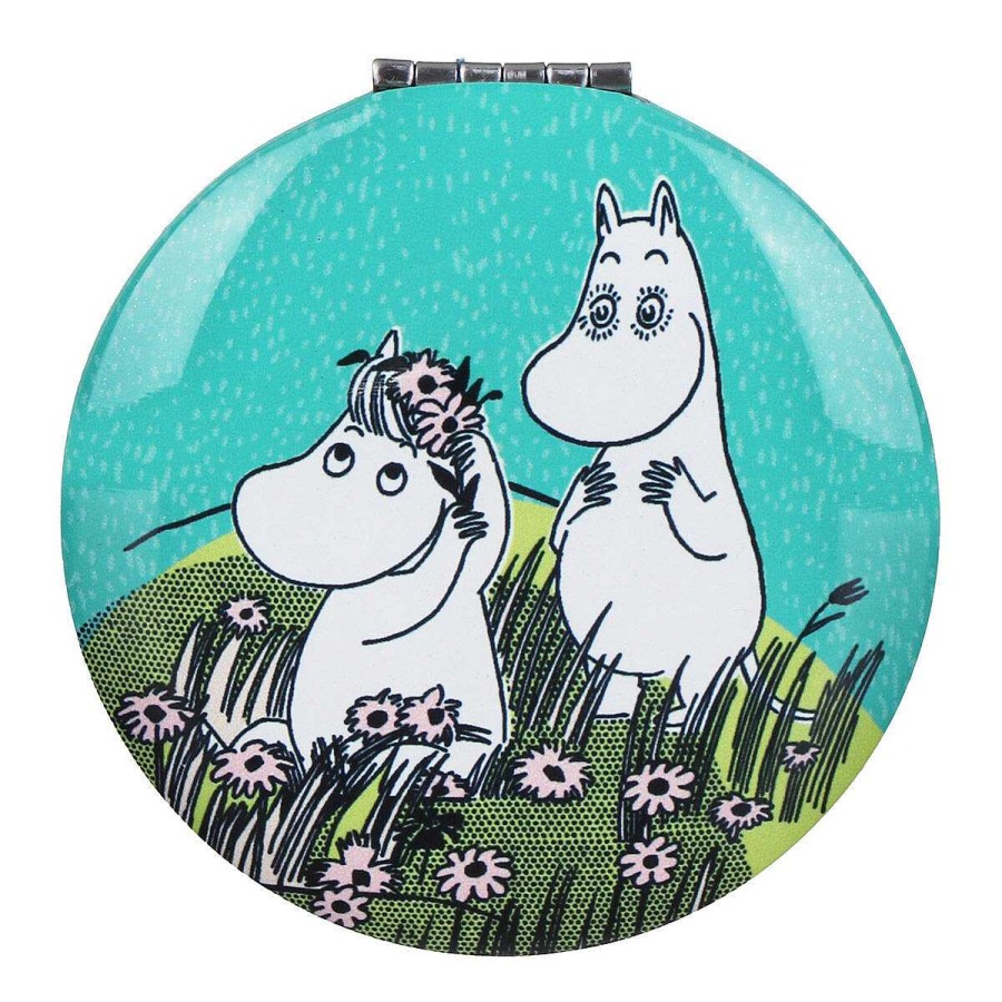 Compact Mirrors | Moomin Moomin Green Compact Mirror