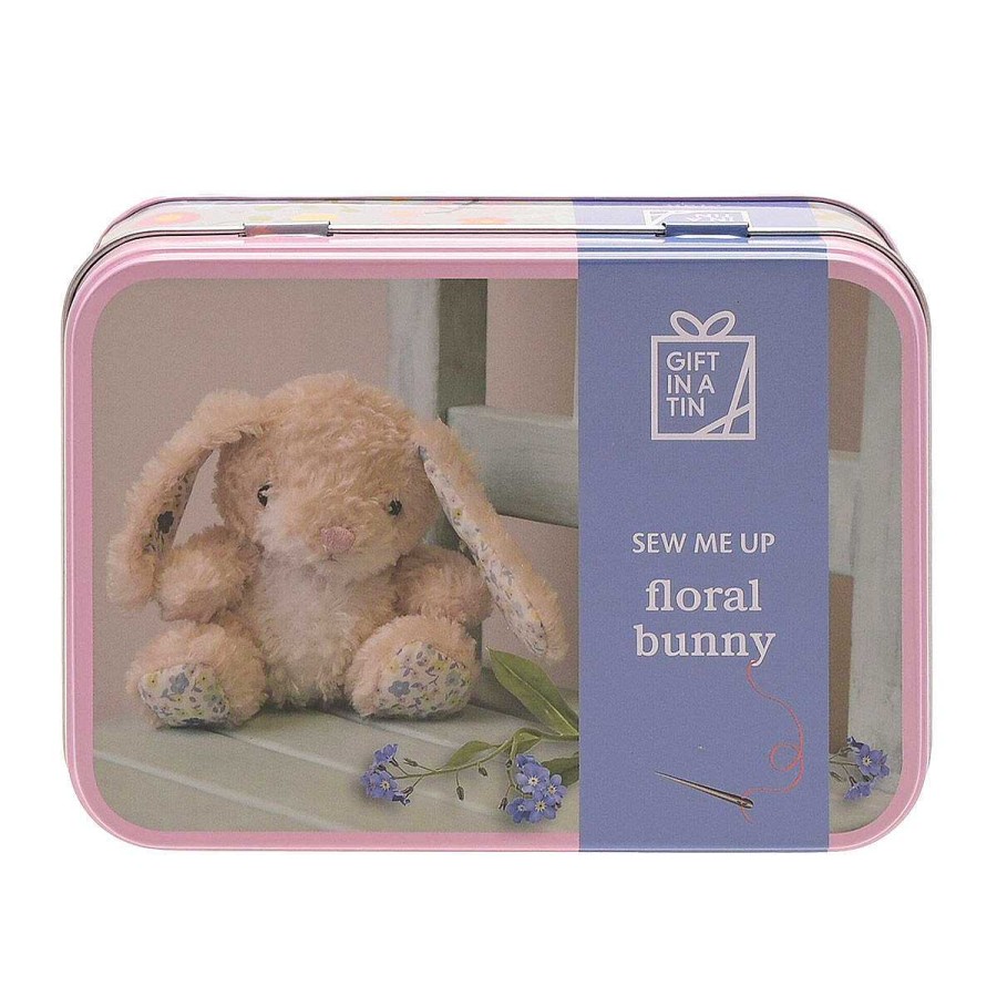 New In | Widdop & Co Widdop & Co Gift In A Tin Sew Me Up Floral Bunny