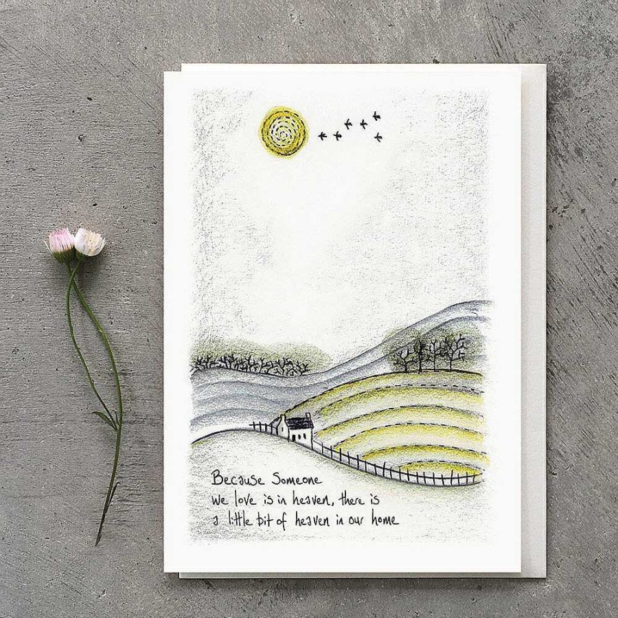 Inspirational | East of India East Of India 'Someone In Heaven' Countryside Card