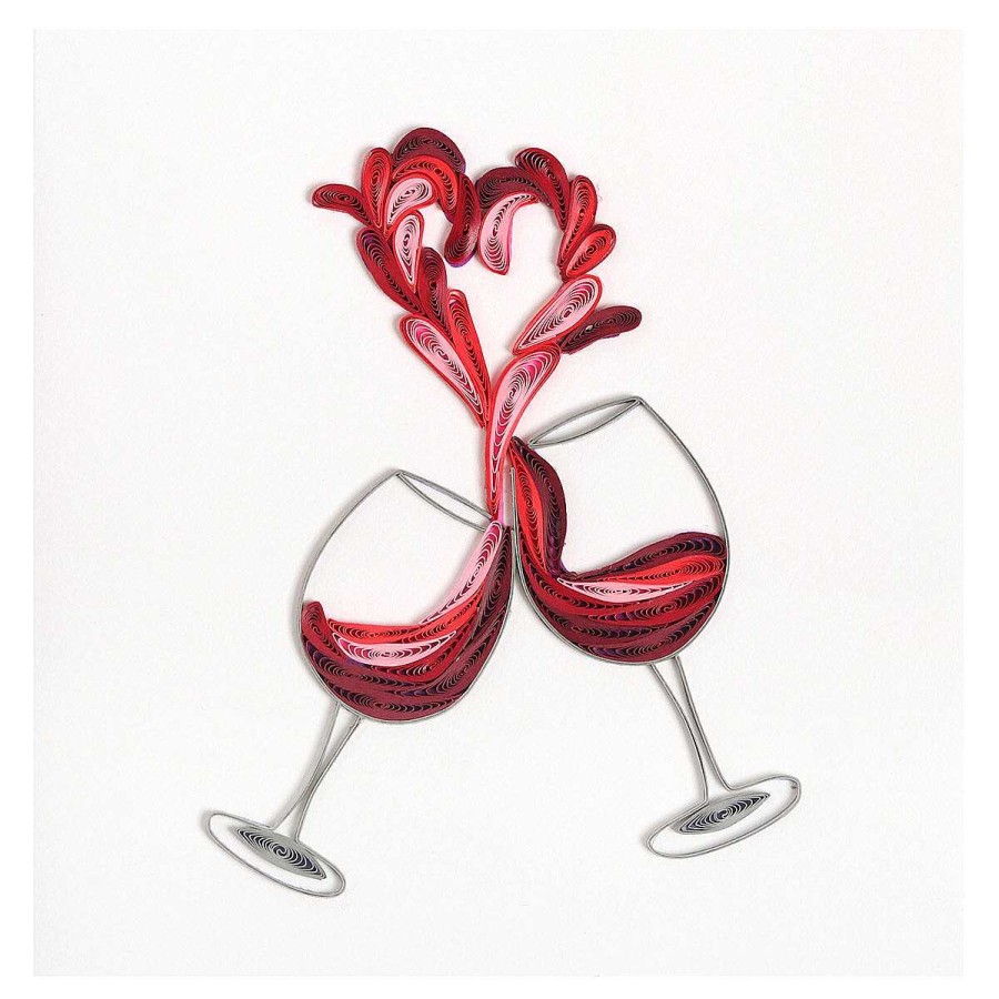 Romantic Cards | Origamo Origamo Quilling 'Love Toast' Card